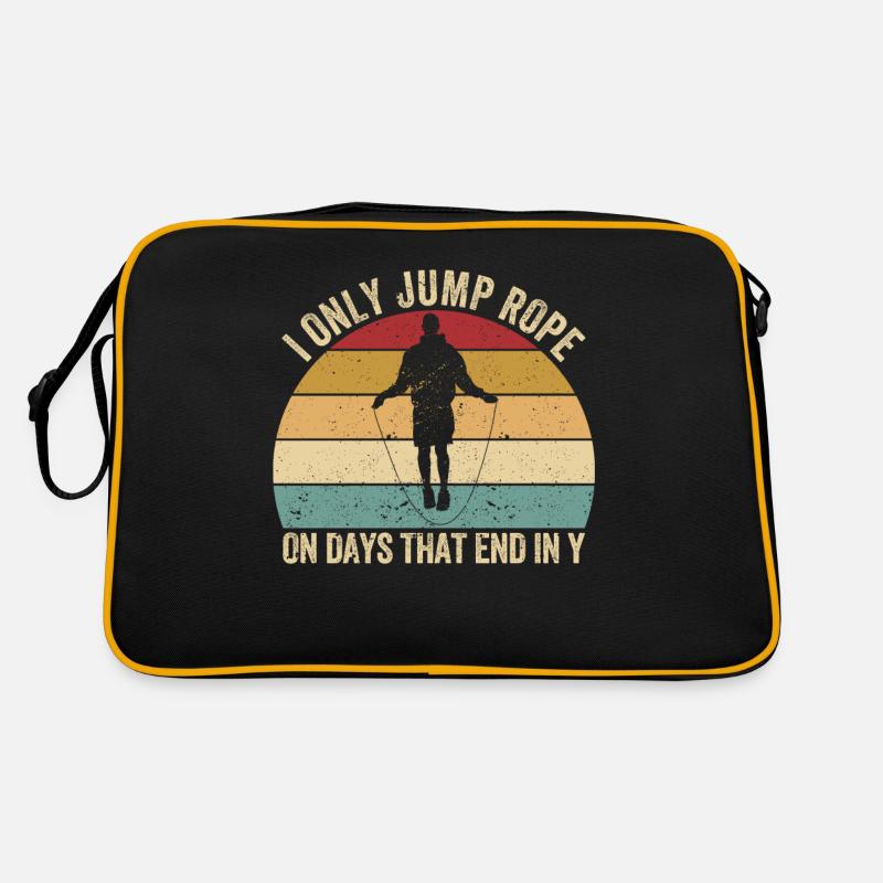 Funny skipping rope skipping rope jumping rope Retro Bag