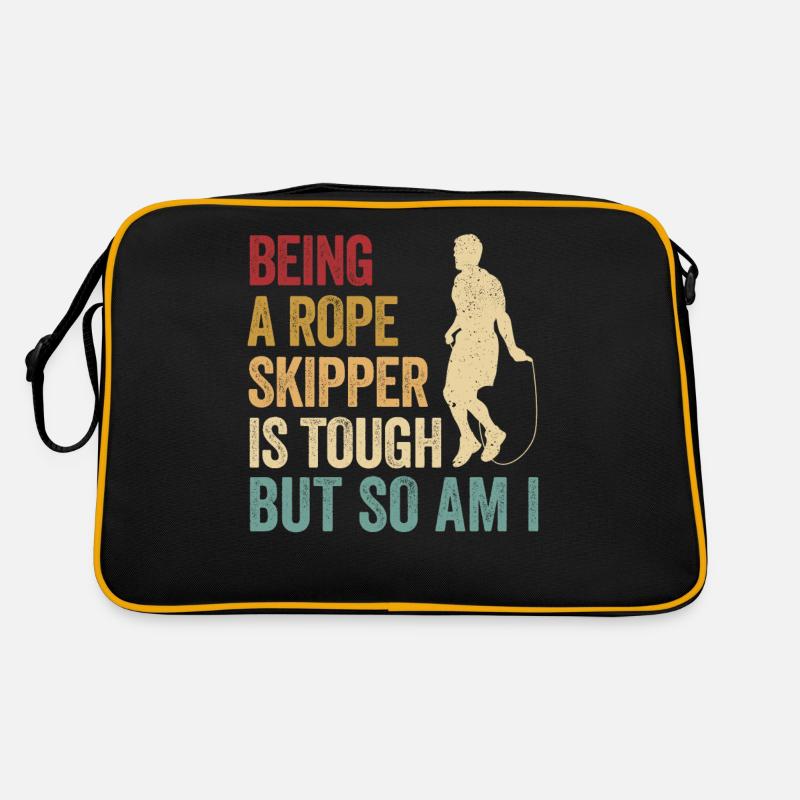 Funny skipping rope skipping rope jumping rope Retro Bag