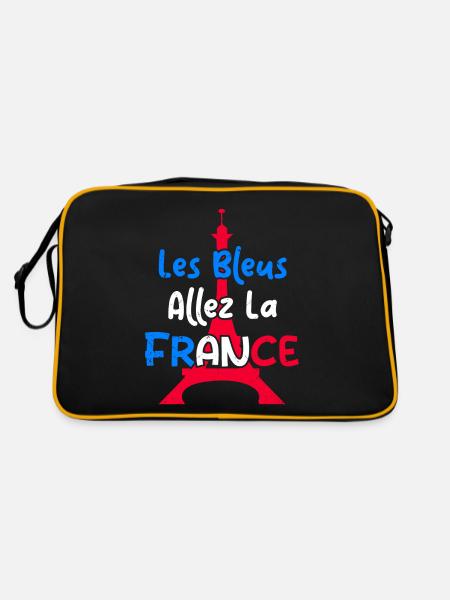 Allez La France | les champions - Sac Retro - noir/or - Dos
