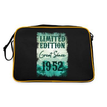 One of a kind since 1952 - Retro Bag - black/gold - Back