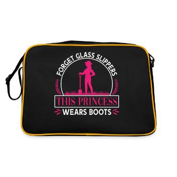 Agriculteur Forget Glass - Sac Retro - noir/or - Dos