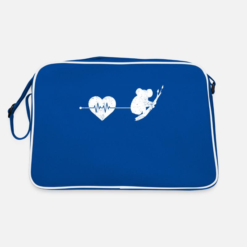 Battement de cœur de koala Sac Retro