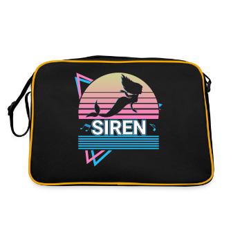Siren Retro - Retro Bag - black/gold - Back