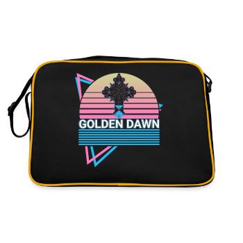 Golden Dawn Hermetic Order Of The Golden Dawn Retr - Retro Bag - black/gold - Back
