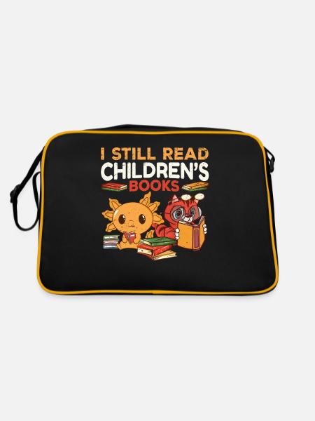 Enseignante au primaire Éducatrice de maternelle - Sac Retro - noir/or - Dos