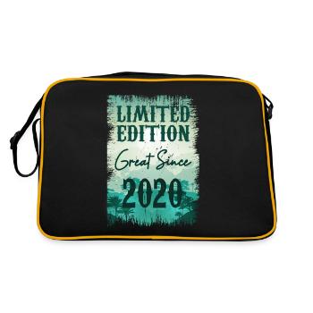 Unique En Son Genre Depuis 2020 - Sac Retro - noir/or - Dos