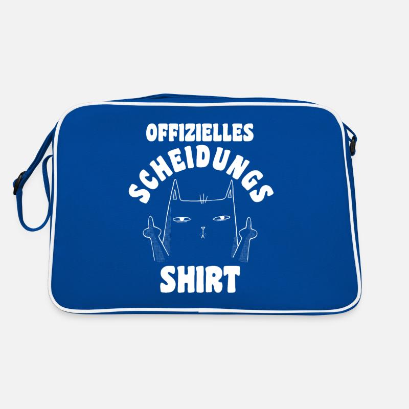 Scheidungsparty Geschieden Scheidung Retro Tasche