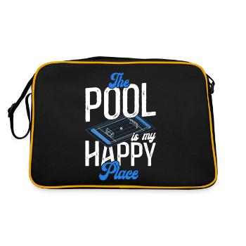 Water Polo The Pool Is My Happy - Retro Bag - black/gold - Back