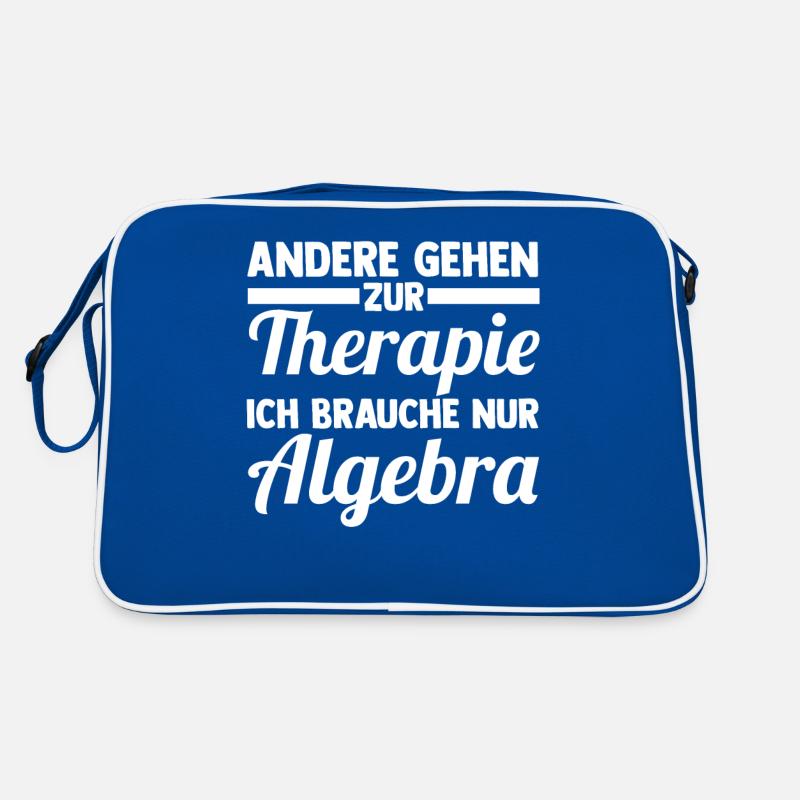 Mathematik Mathe Rechnen Algebra Retro Tasche