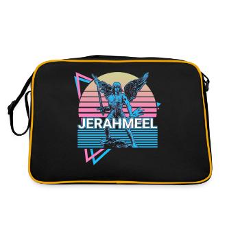 Jerahmeel Saint Jerahmeel Archange Rétro - Sac Retro - noir/or - Dos