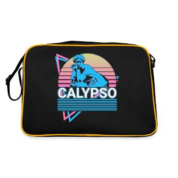 Déesse Calypso Mythe grec antique - Sac Retro - noir/or - Dos
