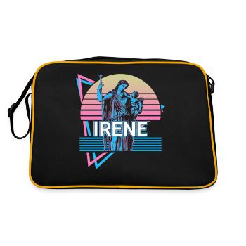 Déesse Irène Mythologie grecque antique - Sac Retro - noir/or - Dos