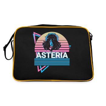 Asteria Déesse Mythe grec antique - Sac Retro - noir/or - Dos