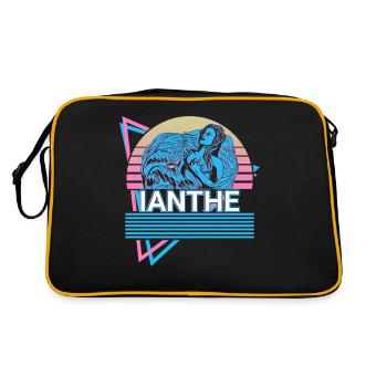 Ianthe Goddess Ancient Greek Greek mythology - Retro Bag - black/gold - Back