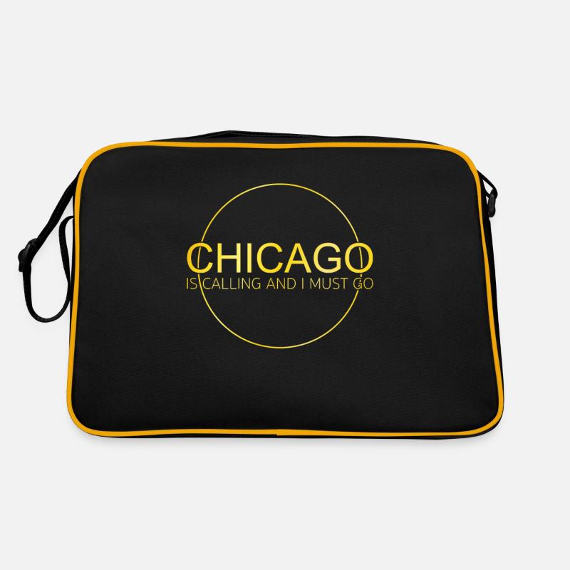 Chicago Quote Retro Bag