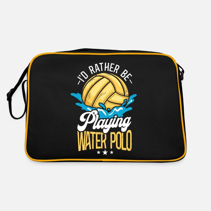 Water Polo Vintage I'd Rather Be Retro Tasche