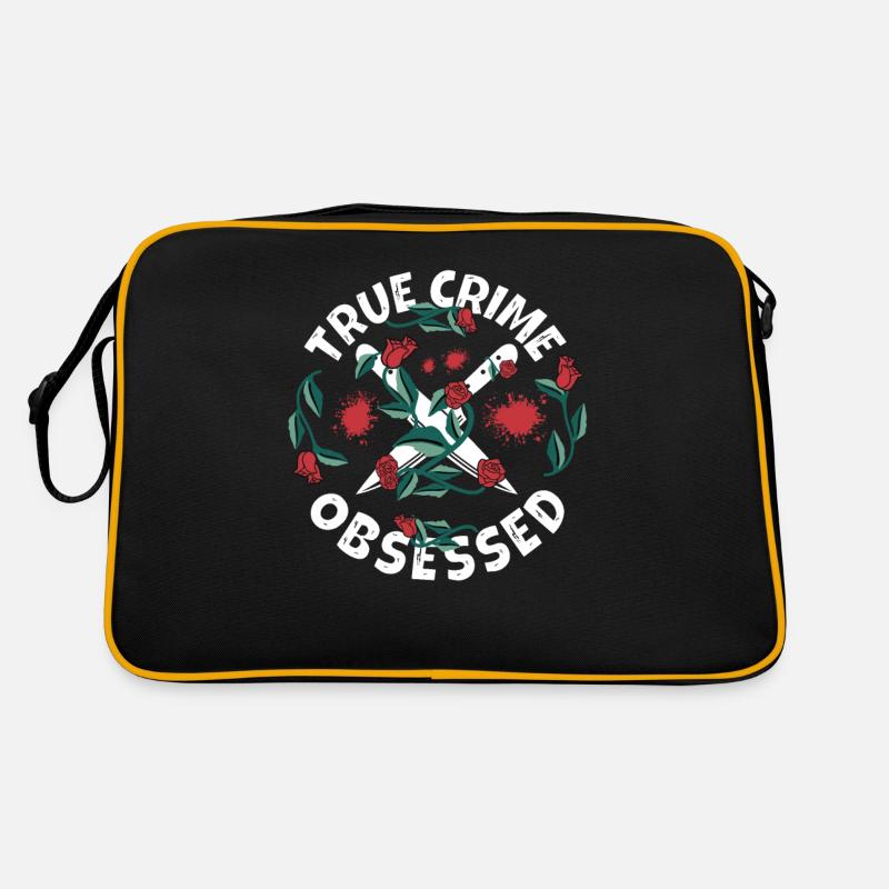 True Crime Obsessed Retro Tasche