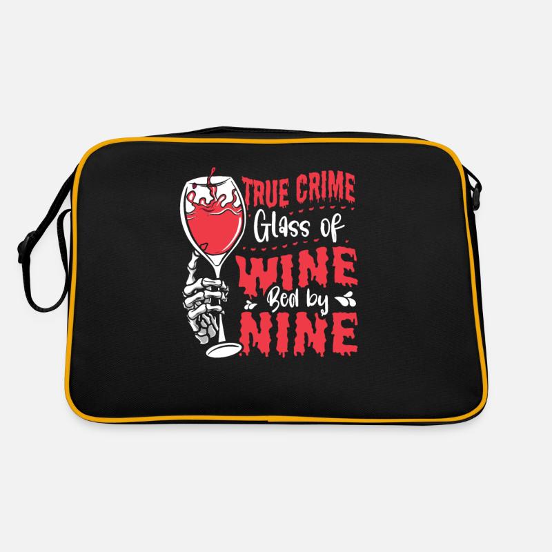 Bon vin et cadeau True Crime Sac Retro