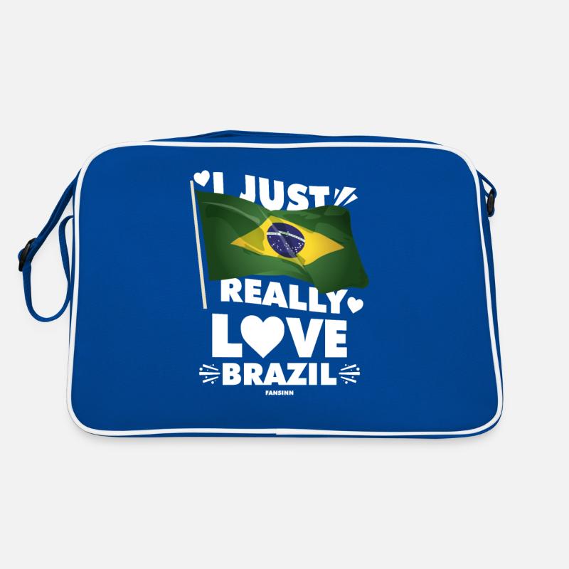 Brasilien Rio de Janeiro Südamerika Geschenk Retro Tasche