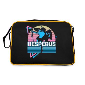 Hesperus dieu grec Mythe grec antique - Sac Retro - noir/or - Dos