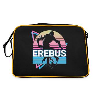 Erebus dieu grec Mythe grec antique - Sac Retro - noir/or - Dos
