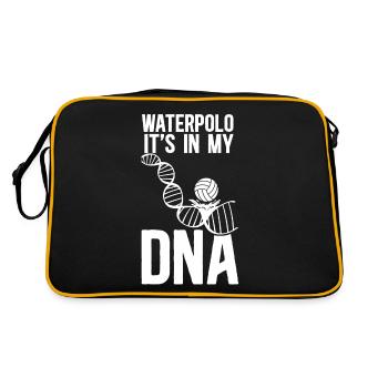 Water Polo Dna Water Polo It's In - Retro Tasche - Schwarz/Gold - Hinten