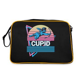 Cupid God of Desire Ancient Roman mythology - Retro Bag - black/gold - Back