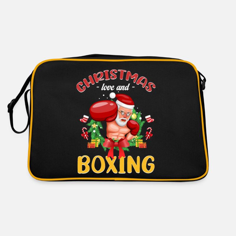 Amour de Noël Boxer Boxer Cadeau de Noël Sac Retro