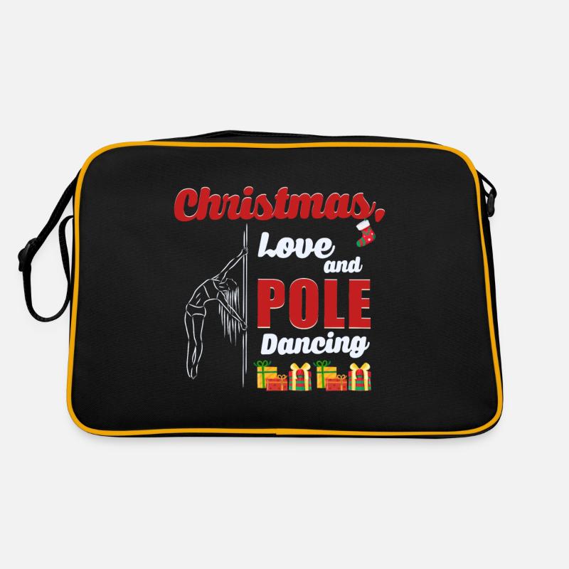 PoledancDancer, Pole Dancing Noël Love Sac Retro