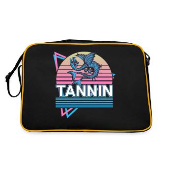 Tanin Tunnanu Créatures mythiques Mythologie juive Retr - Sac Retro - noir/or - Dos
