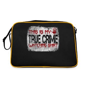Accro au crime - Sac Retro - noir/or - Dos