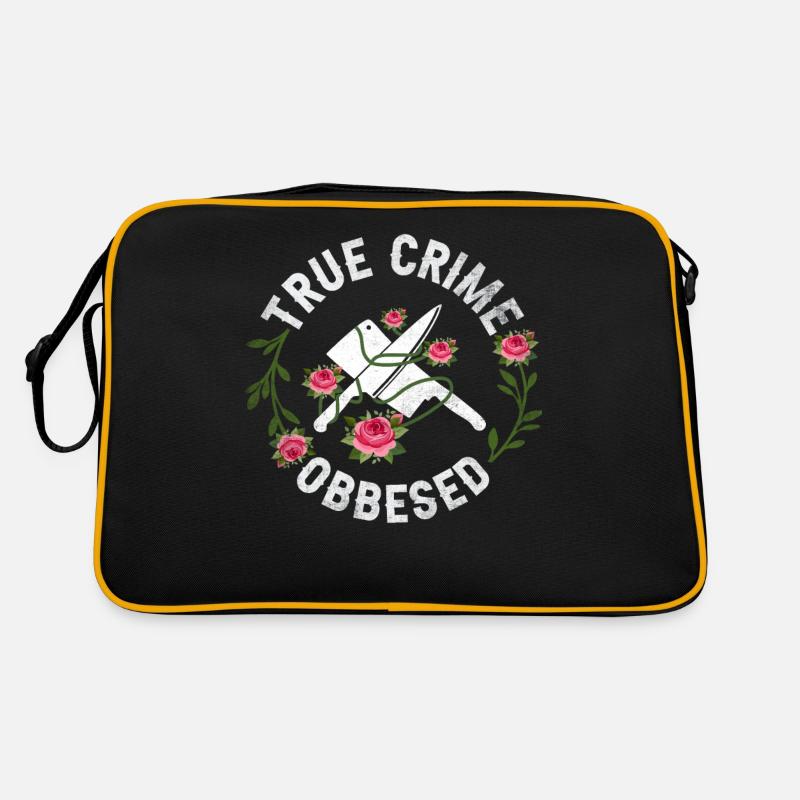 True Crime Obsessed Retro Tasche