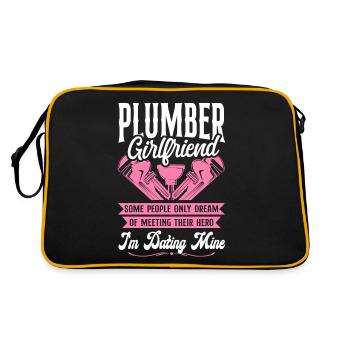 Plumbing Plumber Girlfriend - Retro Bag - black/gold - Back