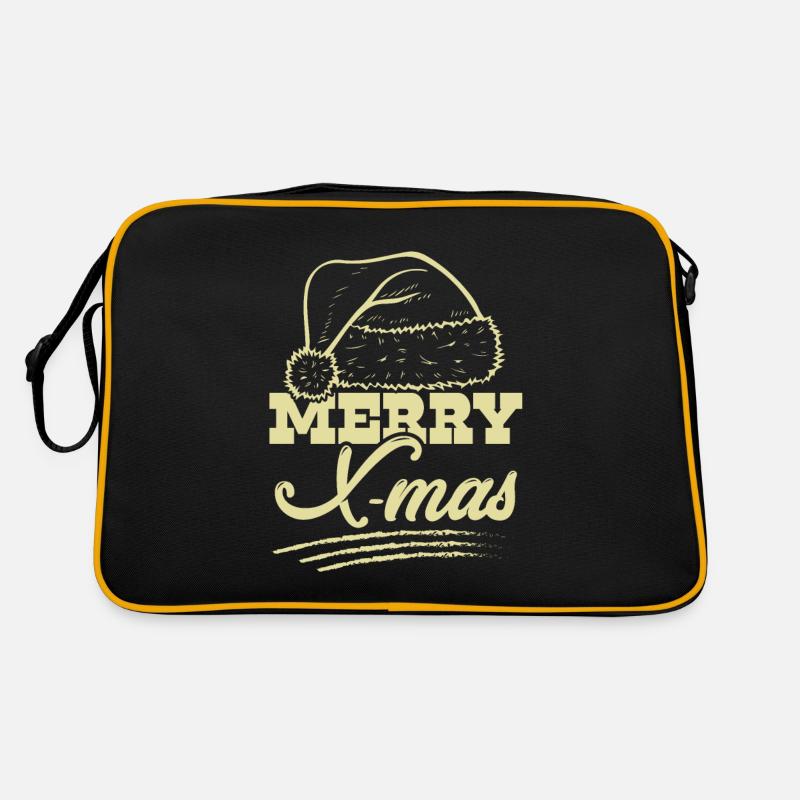 Merry X-Mas Retro Tasche