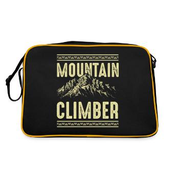 Alpinistes - Sac Retro - noir/or - Dos