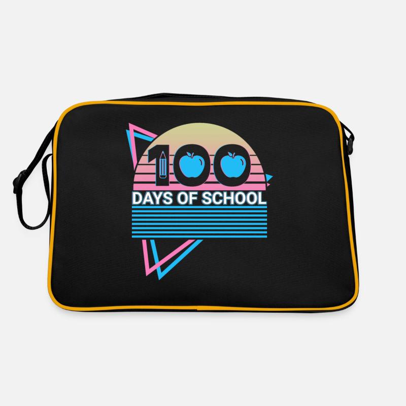 100 jours d’école rétro Sac Retro