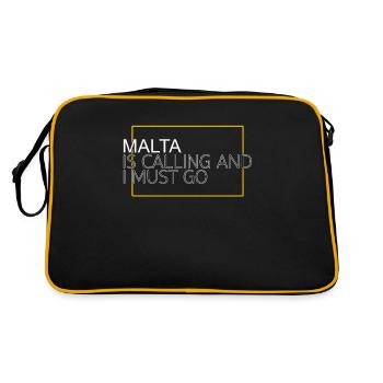 Malte Dicton - Sac Retro - noir/or - Dos