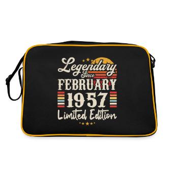 Legendary Since February 1957 | Limited Edition - Sac Retro - noir/or - Dos