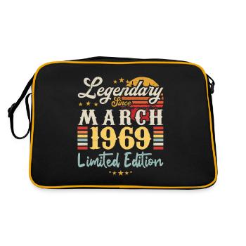 Legendary Since March 1969 - Limited Edition - Sac Retro - noir/or - Dos
