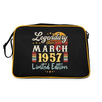 Legendary Since March 1957 - Limited Edition - Sac Retro - noir/or - Dos