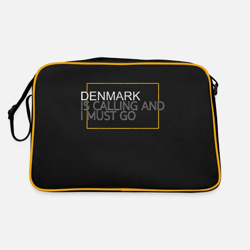 Denmark Saying Retro Bag