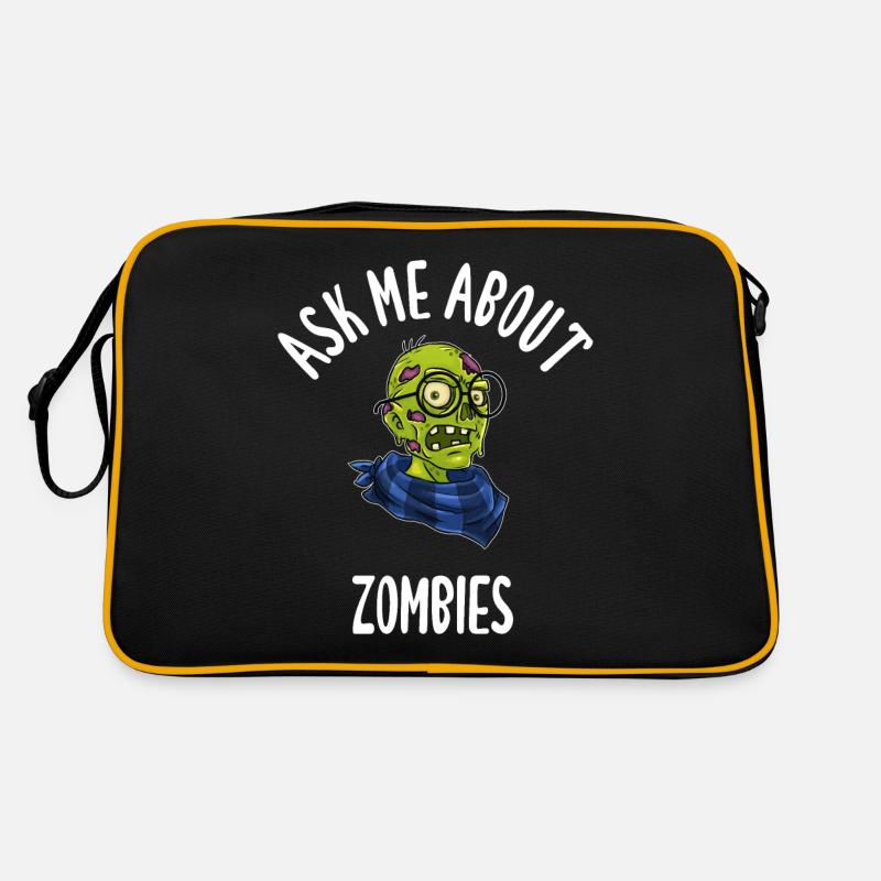 Posez-moi des questions sur les zombies Sac Retro