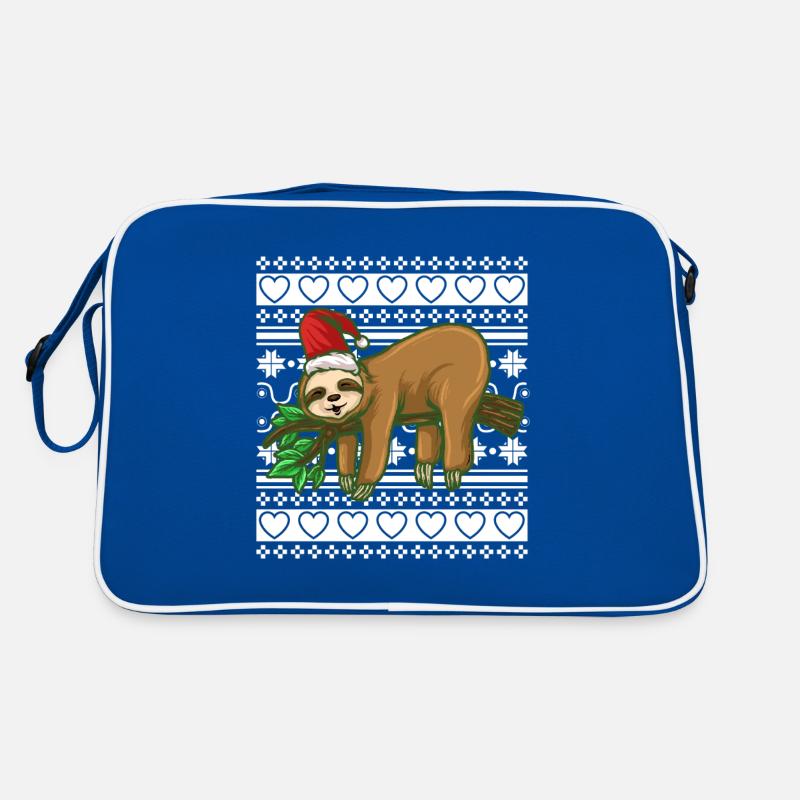 Moche pull de Noël Tshirt Noël paresseux Sac Retro