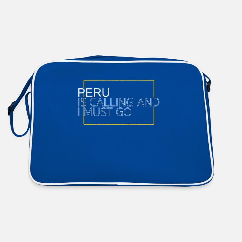 Peru Spruch Retro Tasche