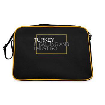 Citation de la Turquie - Sac Retro - noir/or - Dos
