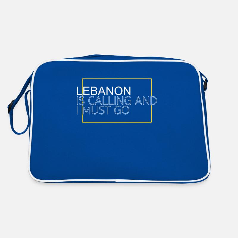 Libanon Spruch Retro Tasche