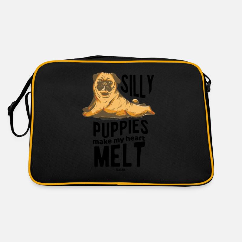 Conception de chien Sac Retro