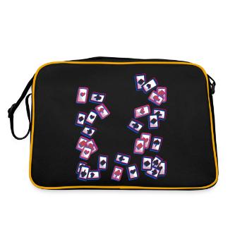 Jeu de cartes à jouer jeu de cartes Jeu de société - Sac Retro - noir/or - Dos