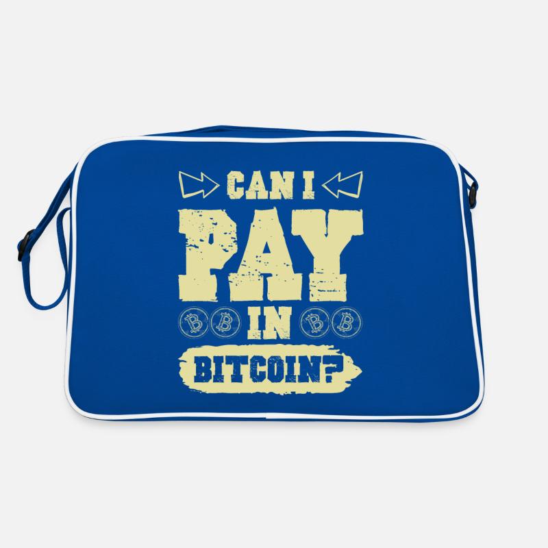 Pay with Bitcoin Retro Bag