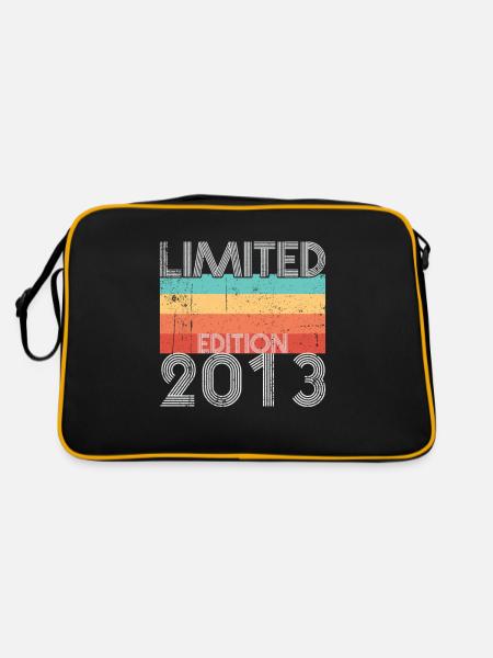 Limited Edition Retro 2013 - Retro Tasche - Schwarz/Gold - Hinten